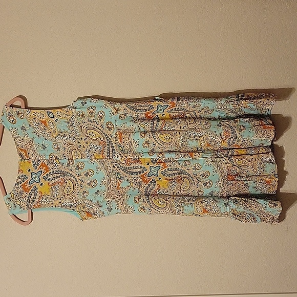 Nicole 🦊 Miller Floral & Paisley NWT Fully Lined Dress size 12 - Picture 3 of 5